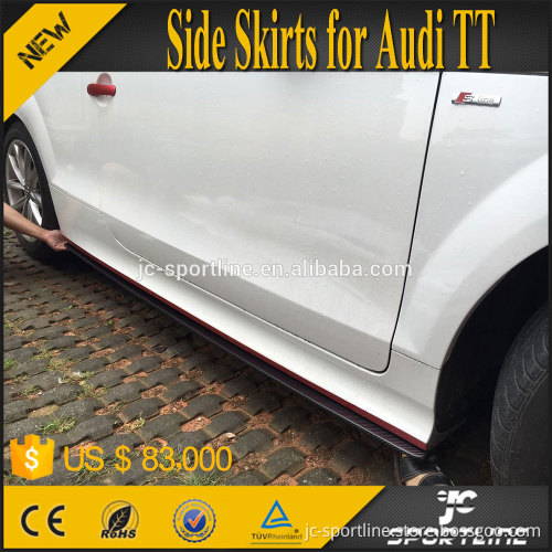 Carbon Fiber TT styling Side Skirts for Audi TT 8J TTS 08-14